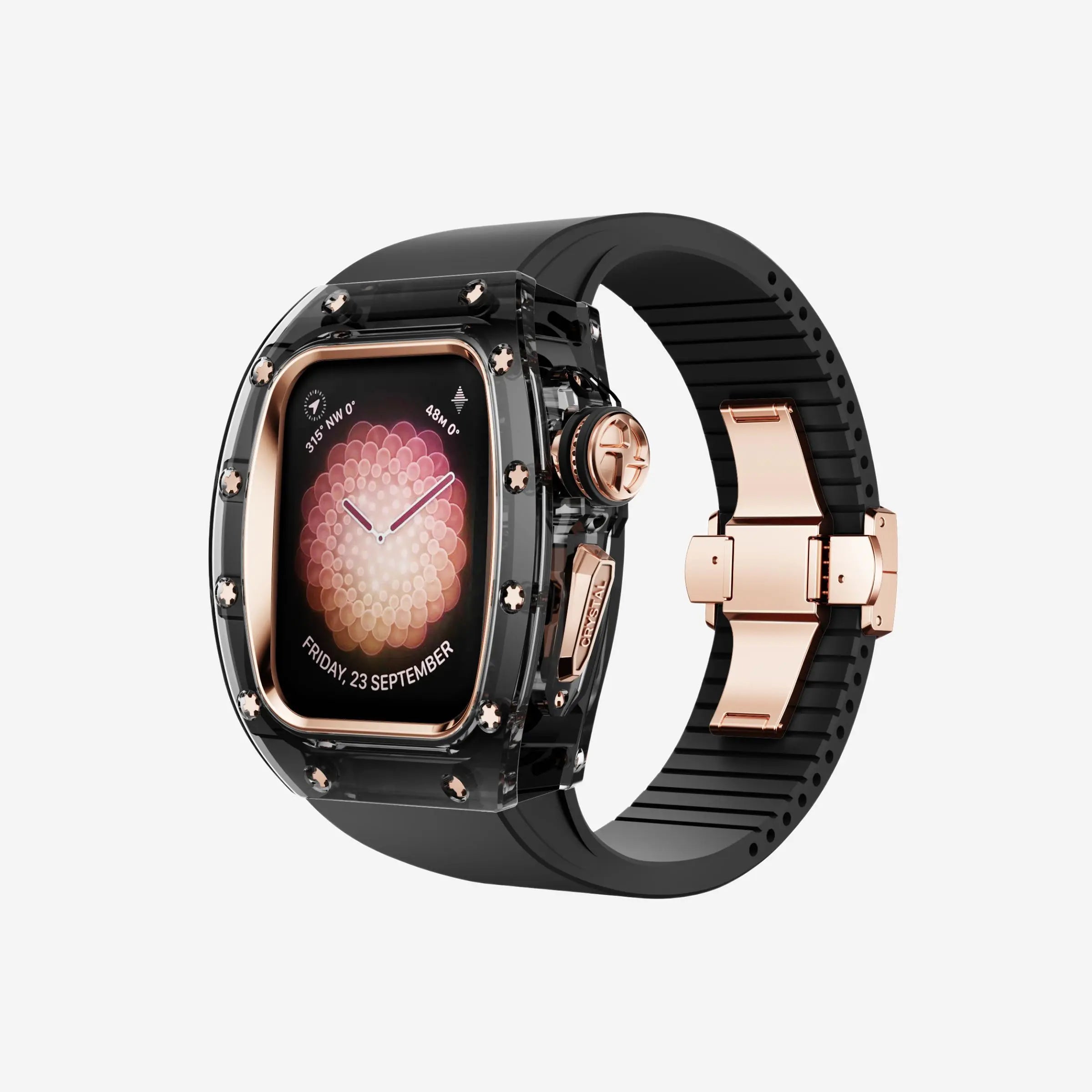 Apple Watch Stainless Steel Crystal Case
