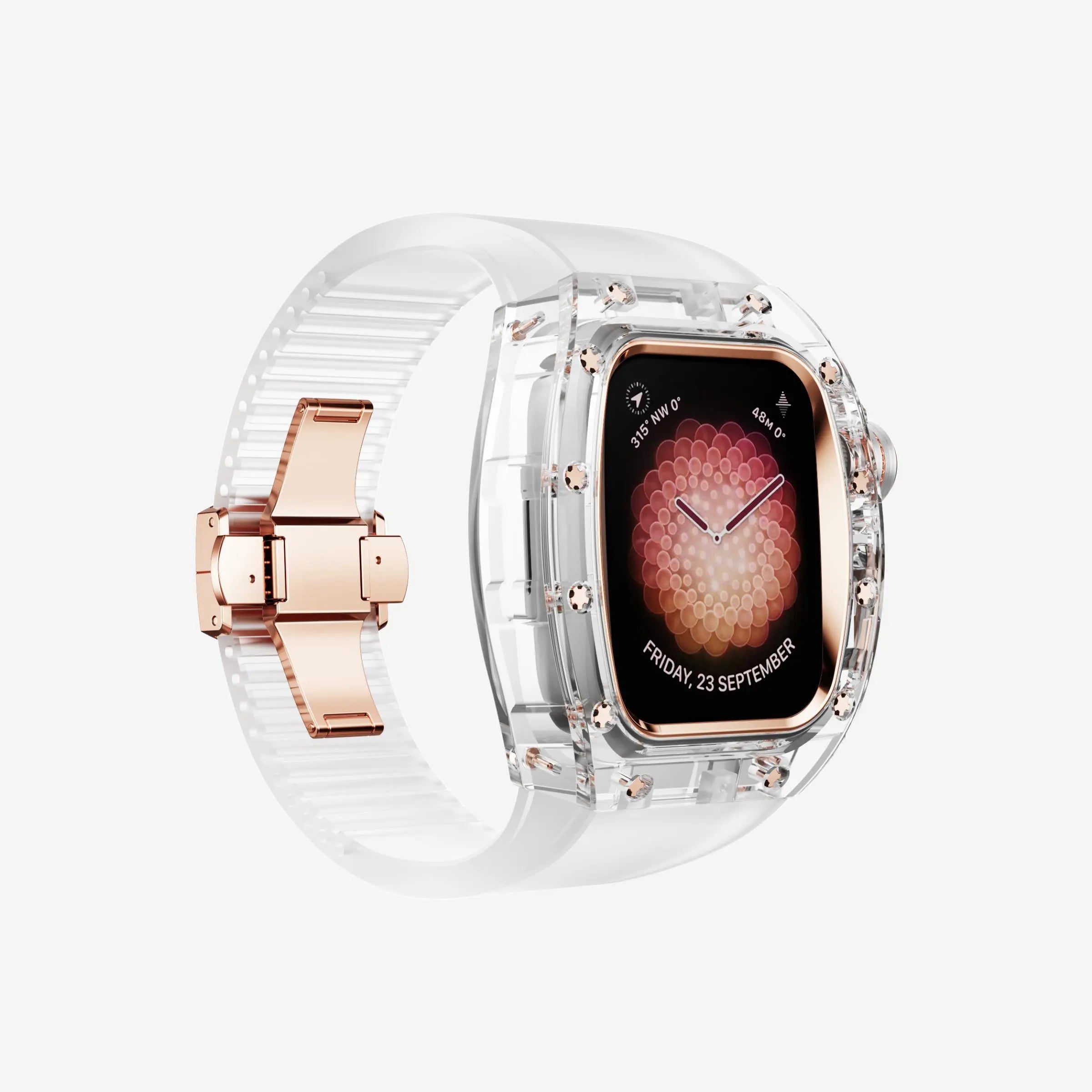 Apple Watch Stainless Steel Crystal Case
