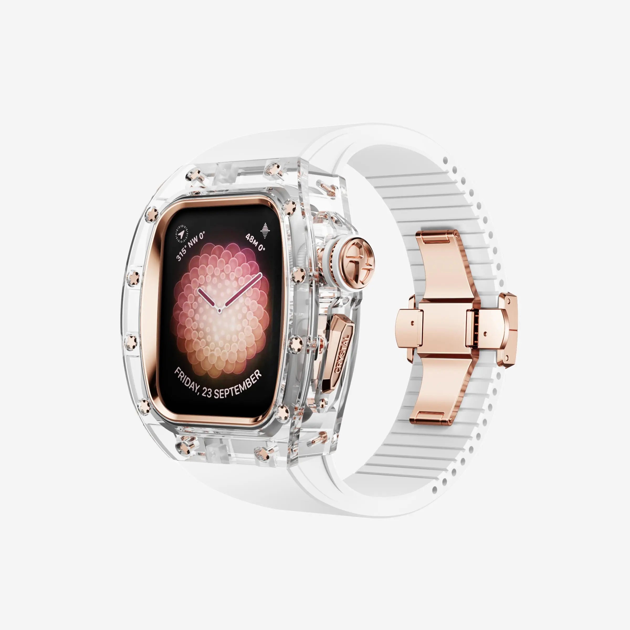 Apple Watch Stainless Steel Crystal Case