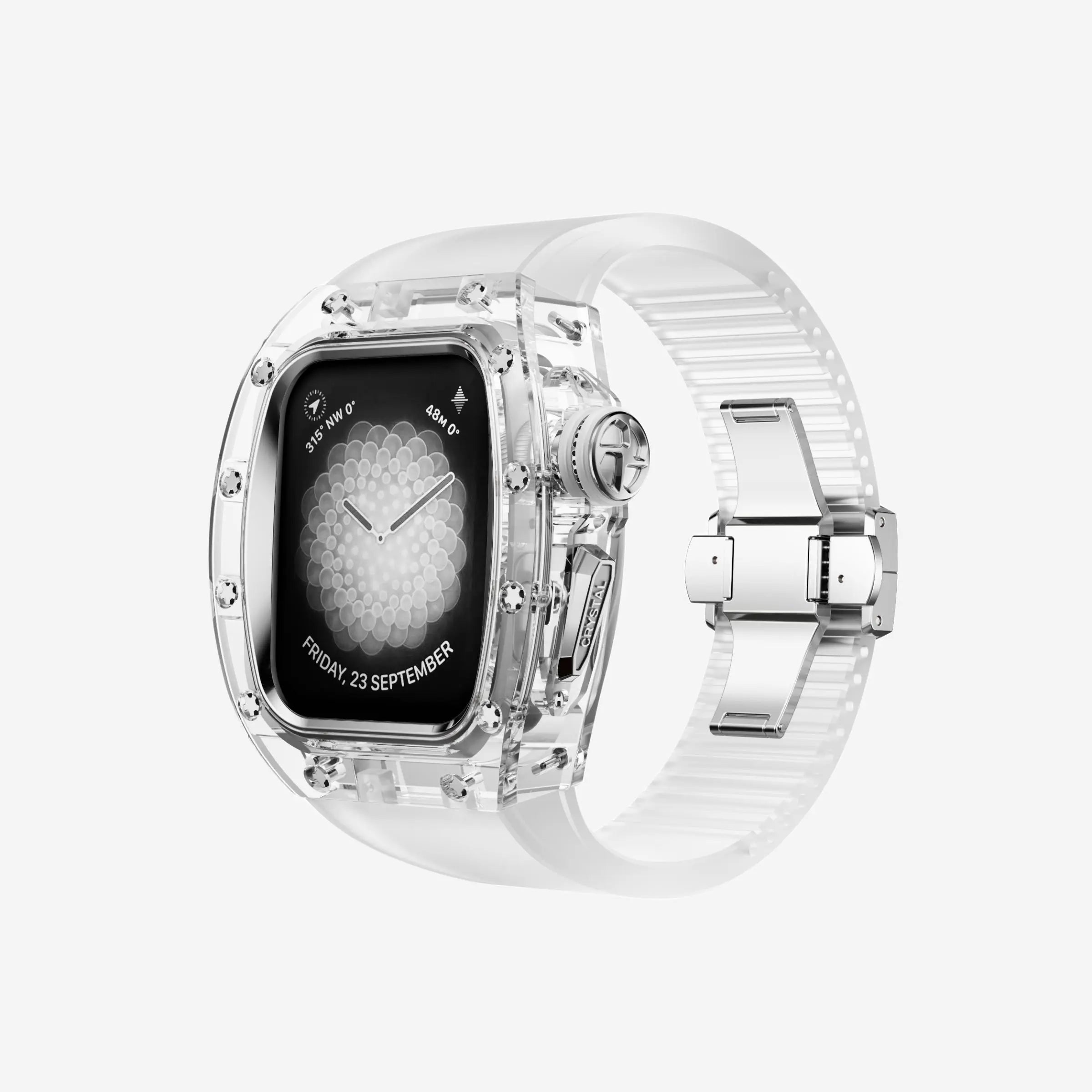Apple Watch Stainless Steel Crystal Case
