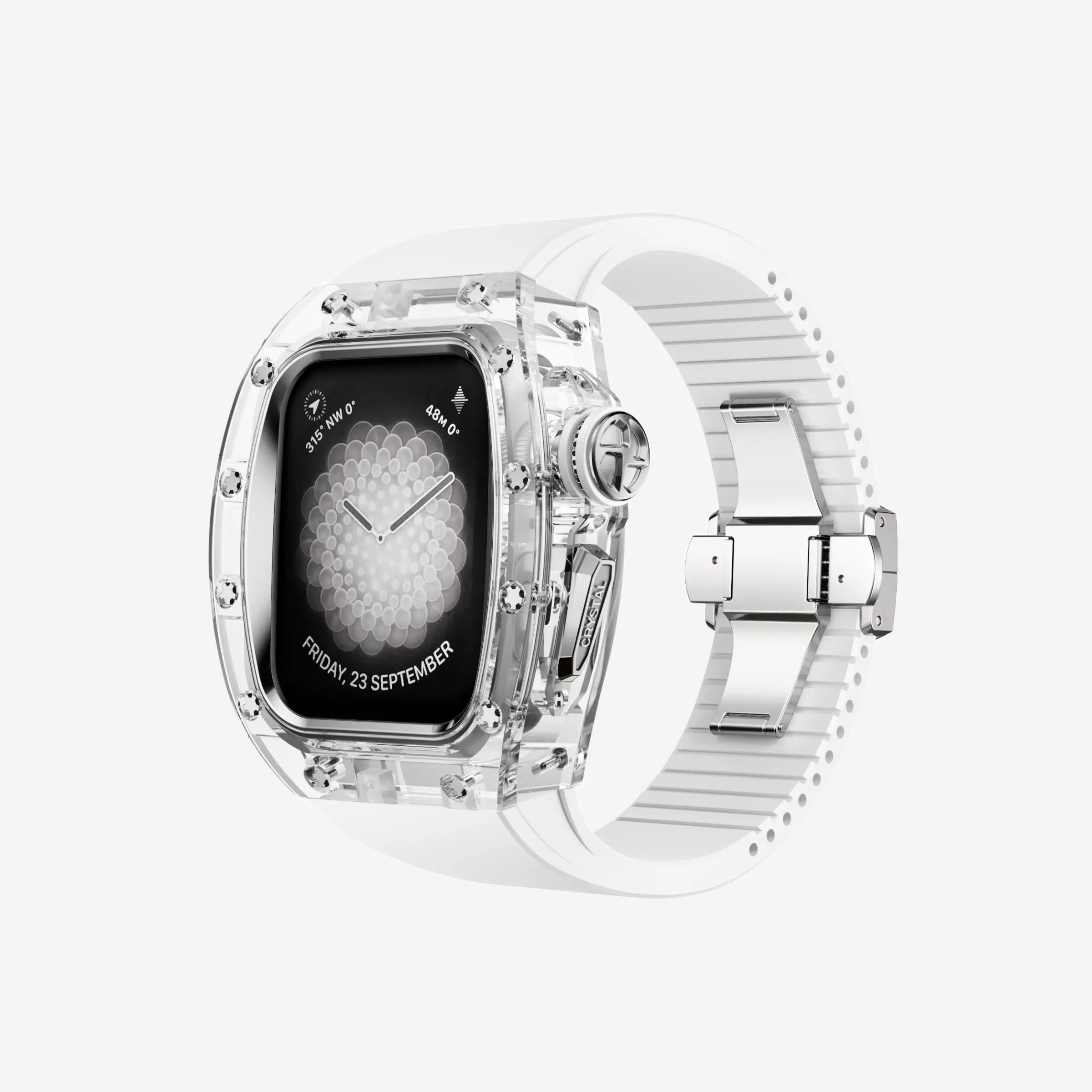 Apple Watch Stainless Steel Crystal Case