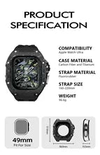 Apple Watch Case   -Carbon FIBRE  49 MM -I WATCH ULTRA