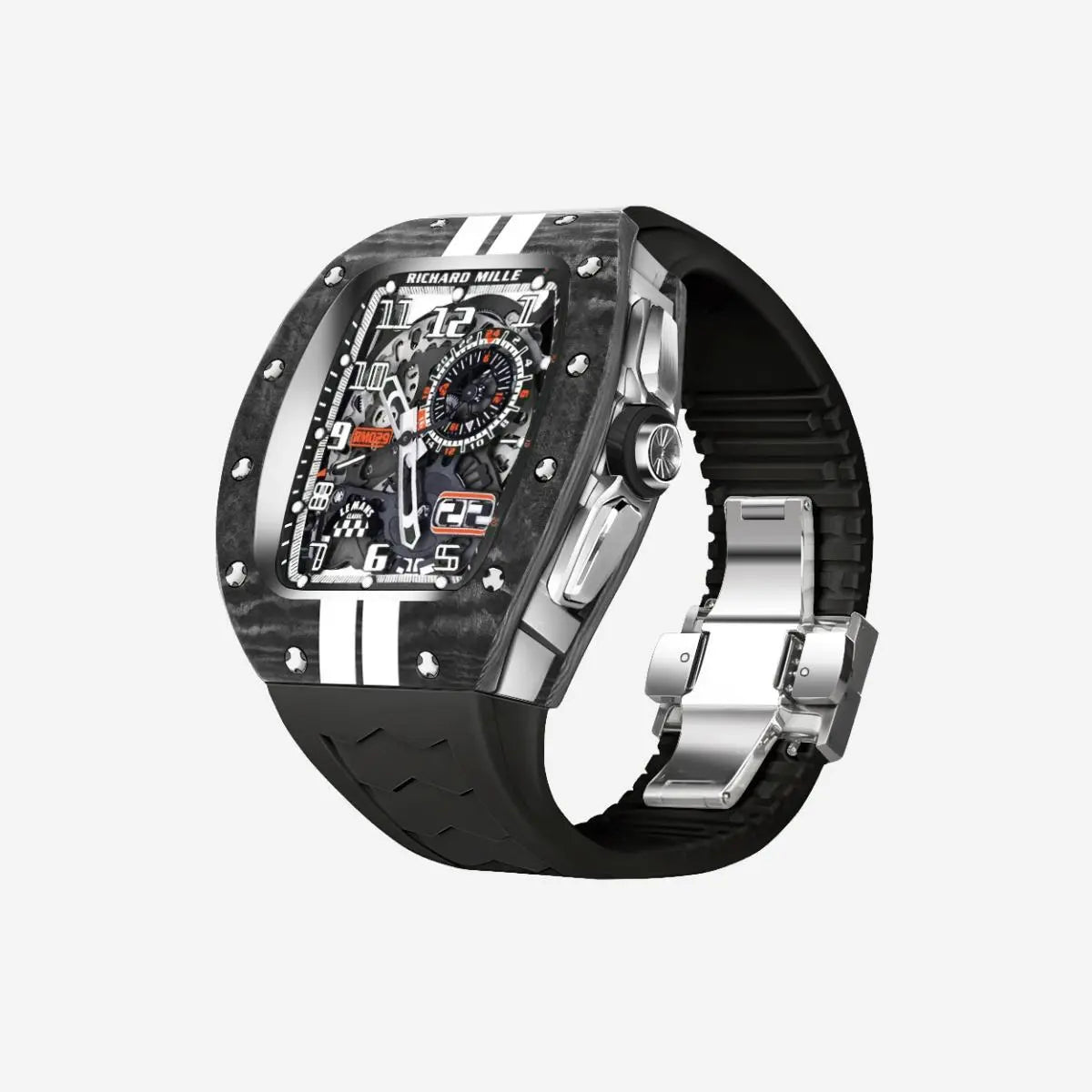 Apple Watch Case   -Carbon FIBRE RACING PATTERN  APPLE WATCH 9