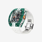 Load image into Gallery viewer, Apple Watch Case   -Carbon FIBRE RACING PATTERN  APPLE WATCH 9
