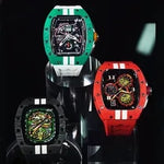 Load image into Gallery viewer, Apple Watch Case   -Carbon FIBRE RACING PATTERN  APPLE WATCH 9
