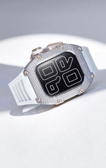 Load image into Gallery viewer, Apple Watch Case Full Titanium 443 Diamonds
