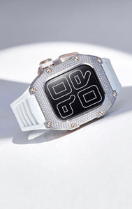 Apple Watch Case Full Titanium 443 Diamonds