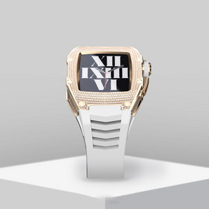 Apple Watch Case White  Titanium diamonds