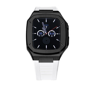 Apple Watch Case -  Series White  black bezel