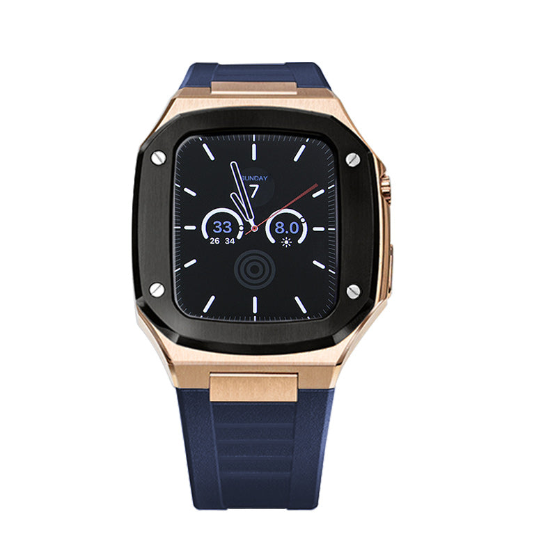 Apple Watch Case -  Series  Blue black bezel