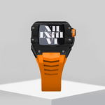 Load image into Gallery viewer, Apple Watch Case -Carbon fiber  yellow
