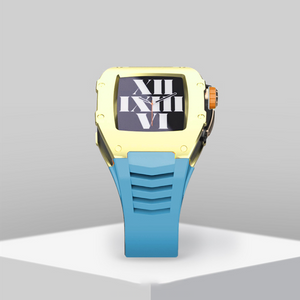 Apple Watch Case Titanium Blue