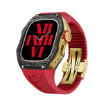 Load image into Gallery viewer, Apple Watch Case  Carbon fiber Red -ULTRA 49MM
