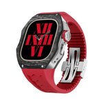 Load image into Gallery viewer, Apple Watch Case  Carbon fiber Red -ULTRA 49MM
