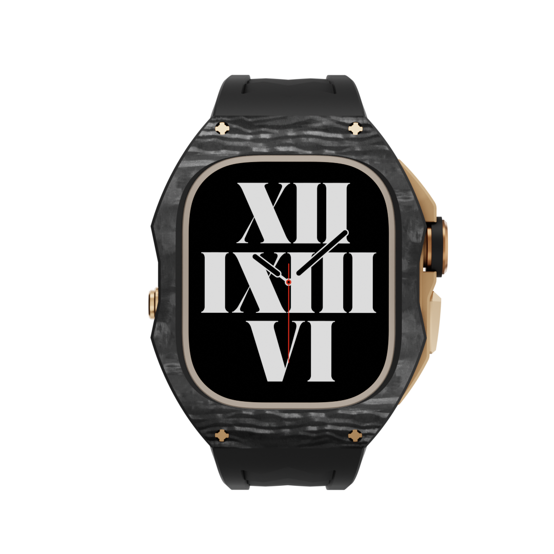 Apple Watch CASE -Carbon fibre Black  ULTRA 49 MM