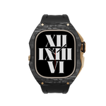 Load image into Gallery viewer, Apple Watch CASE -Carbon fibre Black  ULTRA 49 MM
