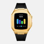 Load image into Gallery viewer, Apple Watch Case -18K Gold silicone strap - ZIVRRI.COM
