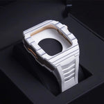 Load image into Gallery viewer, Apple Watch Case - White Raw Titanium - ZIVRRI.COM
