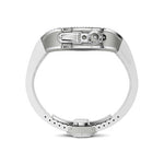 Load image into Gallery viewer, Apple Watch Case White  Titanium diamonds
