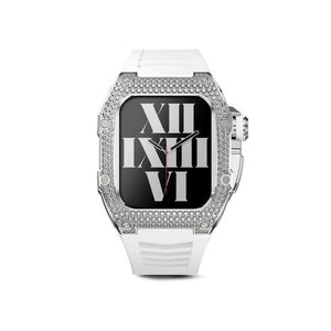 Apple Watch Case White  Titanium diamonds